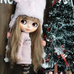 ブライス くまちゃん帽子3点コーディネートセット