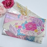 帯の結婚式ふくさ(袱紗)  ご祝儀袋入れ  ☆花と蝶