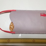 【H様専用】革のスマートフォンポーチ