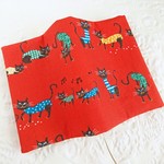 猫のブックカバー(文庫本size)
