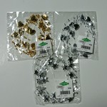 【再販&新形】星形orハード形のガーランド/ゴールドとシルバー