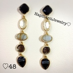 ♡48 ハンドメイドピアス