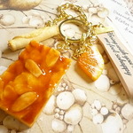 *限定*フロランタンとカットオレンジ＆さくさくお菓子のバッグチャーム*20cm*
