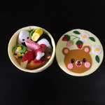 kubottibaronさまご予約品！フェルトままごと★香★ こぐまちゃんお弁当