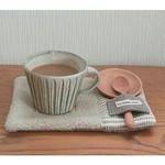 もこもこ暖か＊お家カフェマット＊リバーシブル🎵[送料無料]