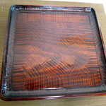 超高級　お盆　天然木一枚板３点セット