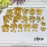 ✴︎ビーズキャップ 座金 MIX✴︎ゴールド