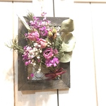  ドライフラワーのワイヤーネット2