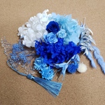 ハーバリウム花材・プリザーブド Valentine BLUE