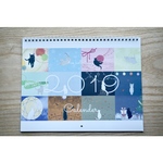 【壁掛けタイプ】季節のねこれくしょんず 2019