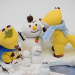 ゆきだ❄こんこん！