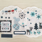 アルバムデコレーション素材  SNOWY 