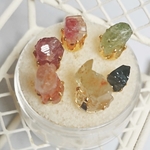 今日はどんな気分？☆カラフルトルマリンの天然石ピアス　6つセット④