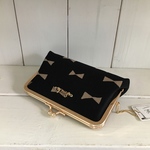 がま口お財布＊ribbon beige＊