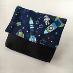 訳あり商品☆マチつき移動ポケット【宇宙2】c