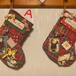 クリスマスブーツ　チェック