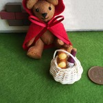 Y様ご予約品　フエルトのテディベア（赤ずきん）