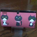 長財布（ねこちゃん　red）