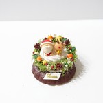 ［クリスマスセール品］クリスマスリース(サンタ&トナカイ)