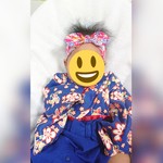 ピンク◎ 紅型 ヘアバンド  ベビー