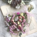 ドライフラワー スワッグ♡ pink