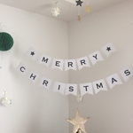 クリスマスパーティーに☆MERRY CHRISTMASガーランド