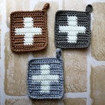 rinkangen様オーダー品☆３個セット☆クロスエコたわし☆北欧テイスト☆