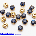 ７mm♡AAA級ガラスストーン♡モンタナ