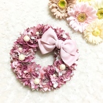 リボンリース♡ピンク♡pink