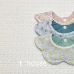  ぐるり花びらスタイ＊森の中の鳥