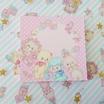 正方形メモ☆キッズアニマル集合