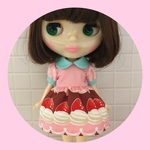 ホイップクリームワンピース♡brown