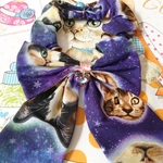 ゆめかわ宇宙のにゃんタッチリボン🎀🐱🚀