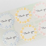 032 花 サンキューシール