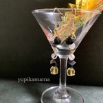 【春の特別価格】【鳴狐】イメージピアス・イヤリング/パワーストーン/刀剣/狐耳付き/個性的/開運/幸運/239