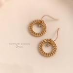 ꫛꫀꪝ♡Gold  wreath in crystal ♡ ～ ゴールドリース ～