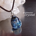 crystal rose＊オルゴナイト＊ネックレス