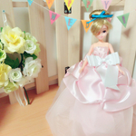 リカちゃんカラードレス38