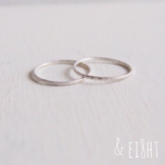 【再販】- Silver - The 2 Rings