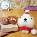 【再販・ご依頼品】小さなイノシシ飾り＆カピバラ