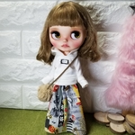 ブライス☆アウトフィット☆シンプルロングスカートコーデ