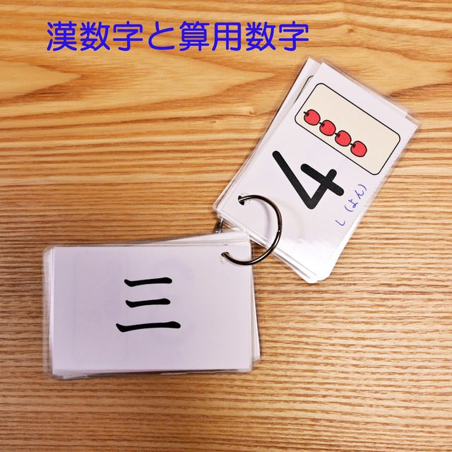 漢数字カード 一 十 ハンドメイドマーケット Minne