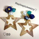 ♡89 ハンドメイドピアス・イヤリング