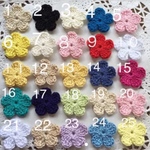 お花モチーフパール付き☆桃様専用ページ☆ハンドメイド  レース編み