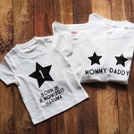 [dreamin-m77様専用] スター名前＆誕生日＆年齢入りTシャツ