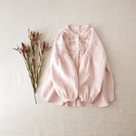 リネンピンタックブラウス ichigomilk