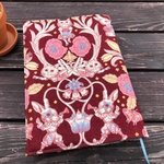 Ａ5ハードカバー用22.1㎝ブックカバー★Joli Fleurジョリーフルール☆SHOWTIMEレッドChrist Rose