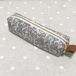 リバティ ペンケース ポーチ フェリシテ パープル