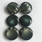 ☆再登場☆ 28～30ｍｍ◇6個入◇　グリーン  ペアアソート秋冬ボタン