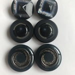 ☆再登場☆ 28～30ｍｍ◇6個入◇　ネイビー  ペアアソート秋冬ボタン